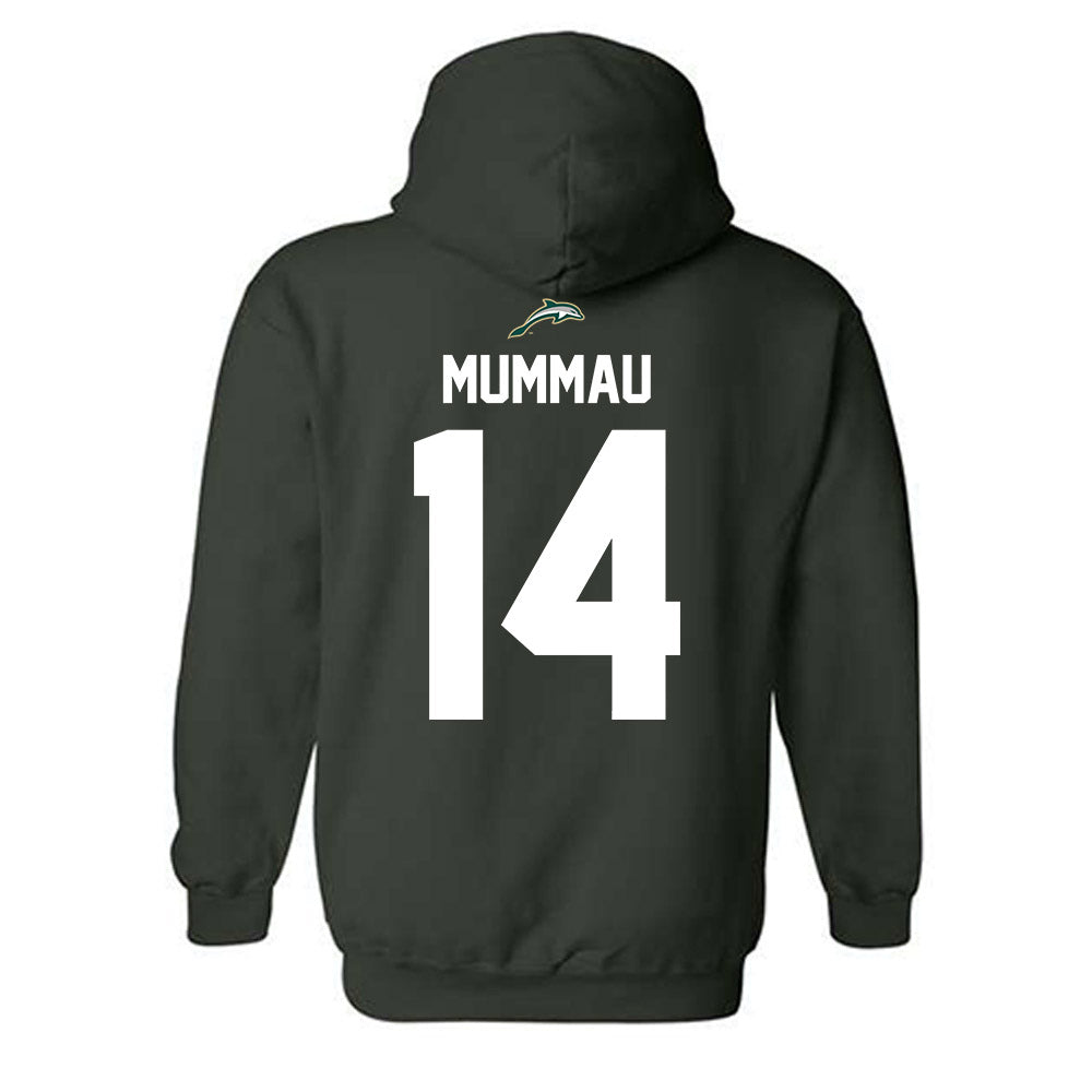 Jacksonville - NCAA Baseball : Sam Mummau - Classic Shersey Hooded Sweatshirt-1