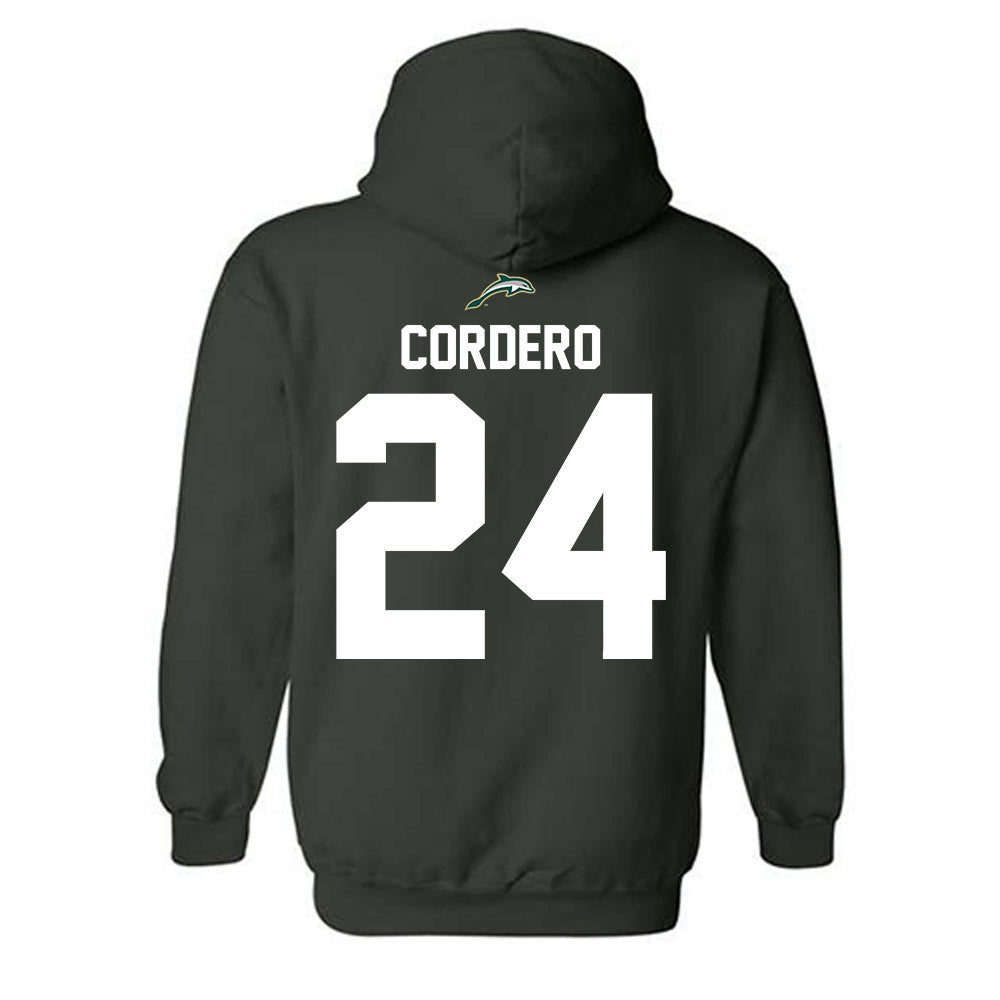 Jacksonville - NCAA Baseball : Anthony Cordero - Classic Shersey Hooded Sweatshirt-1