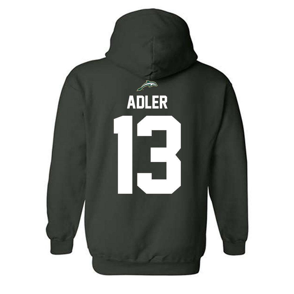 Jacksonville - NCAA Women's Volleyball : Kathryn Adler - Classic Shersey Hooded Sweatshirt-1
