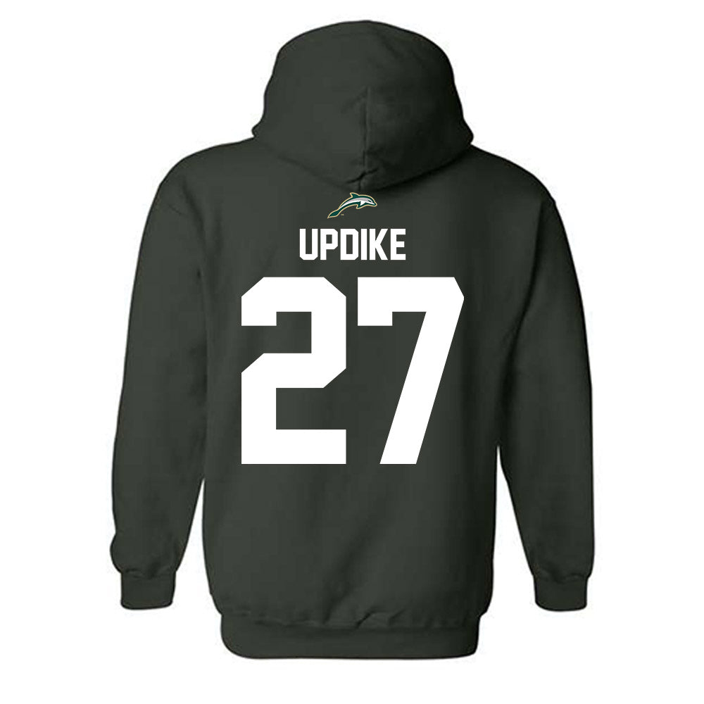 Jacksonville - NCAA Baseball : Scout Updike - Classic Shersey Hooded Sweatshirt