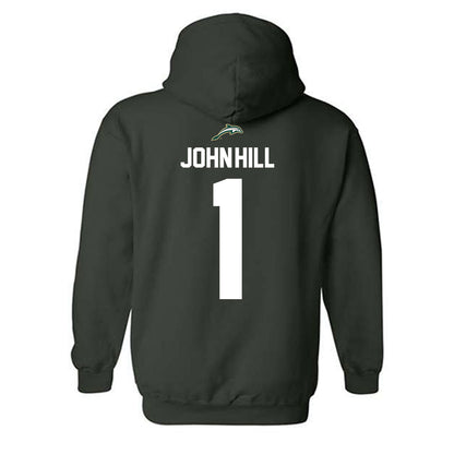 Jacksonville - NCAA Men's Lacrosse : Daylin John-Hill - Classic Shersey Hooded Sweatshirt-1