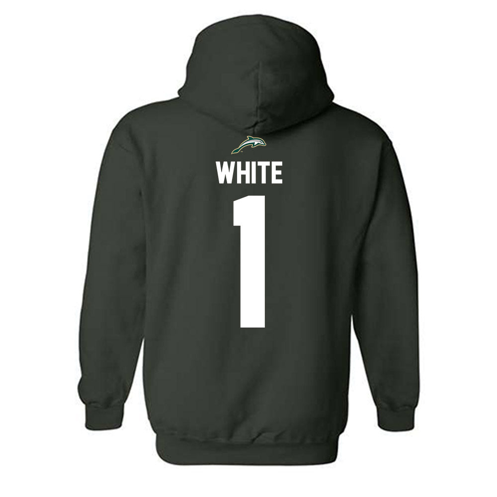 Jacksonville - NCAA Women's Basketball : Mychal White - Classic Shersey Hooded Sweatshirt-1