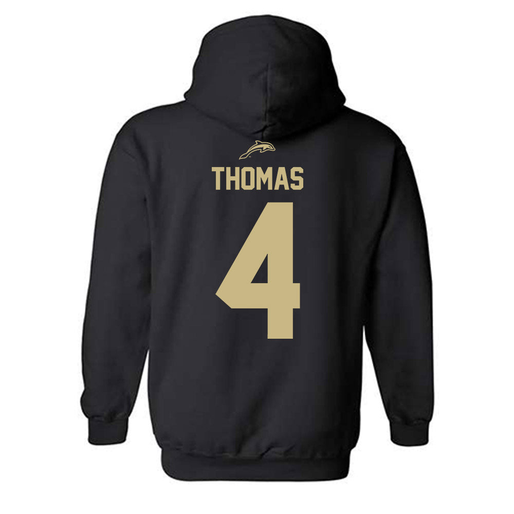 Jacksonville - NCAA Softball : Jaida Thomas - Classic Shersey Hooded Sweatshirt-1