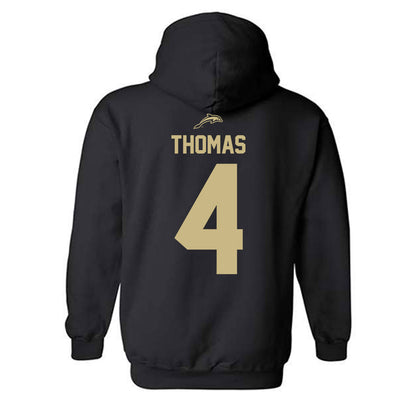 Jacksonville - NCAA Softball : Jaida Thomas - Classic Shersey Hooded Sweatshirt-1