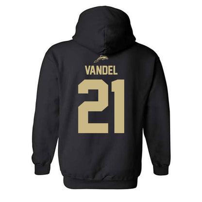 Jacksonville - NCAA Women's Volleyball : Zoey Vandel - Classic Shersey Hooded Sweatshirt-1