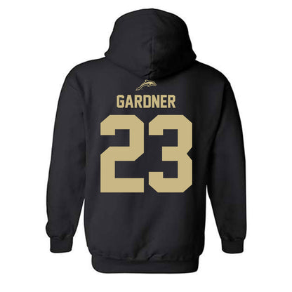 Jacksonville - NCAA Baseball : JJ Gardner - Classic Shersey Hooded Sweatshirt-1