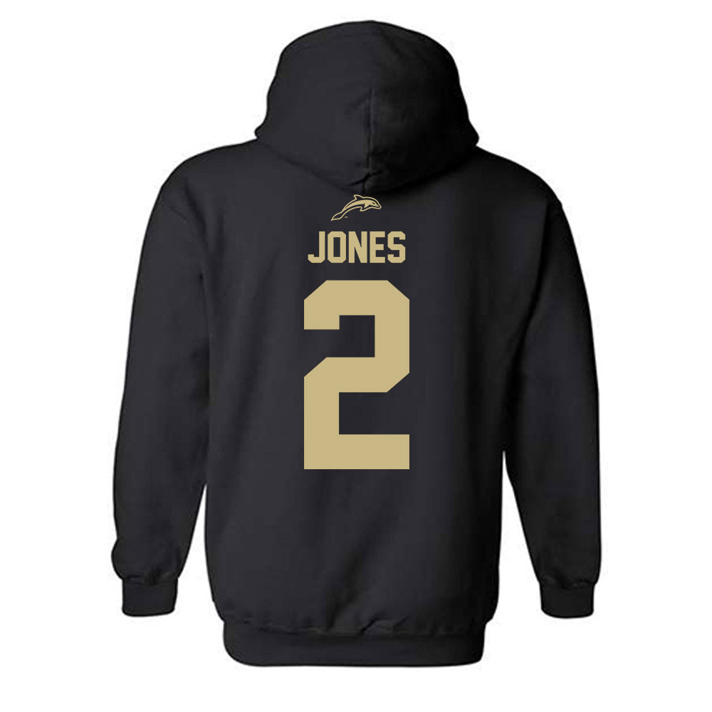 Jacksonville - NCAA Men's Basketball : Jaylen Jones - Classic Shersey Hooded Sweatshirt-1