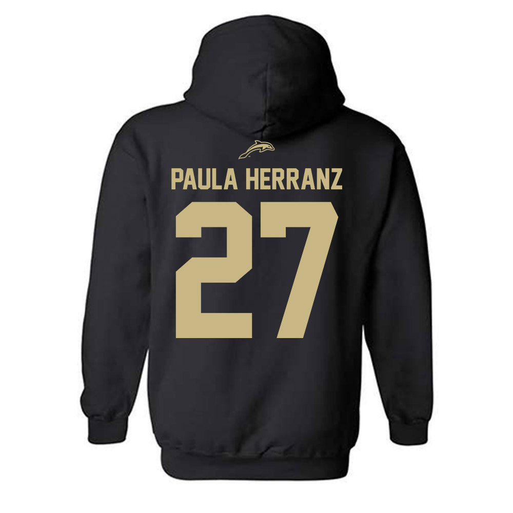 Jacksonville - NCAA Women's Soccer : Paula Paula Herranz - Classic Shersey Hooded Sweatshirt-1