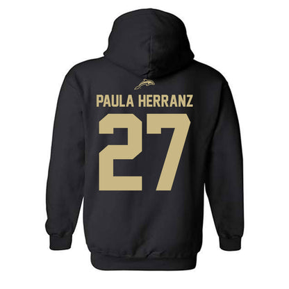 Jacksonville - NCAA Women's Soccer : Paula Paula Herranz - Classic Shersey Hooded Sweatshirt-1