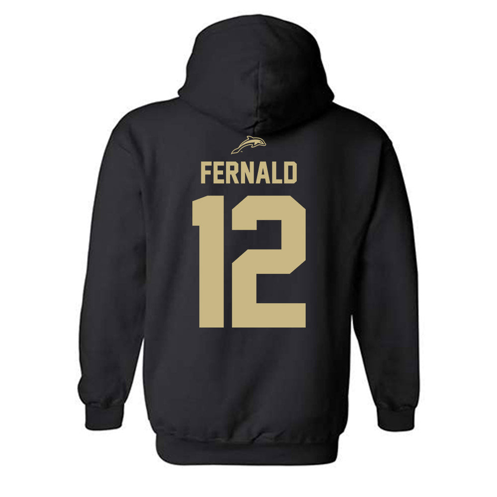 Jacksonville - NCAA Baseball : Josh Fernald - Classic Shersey Hooded Sweatshirt-1