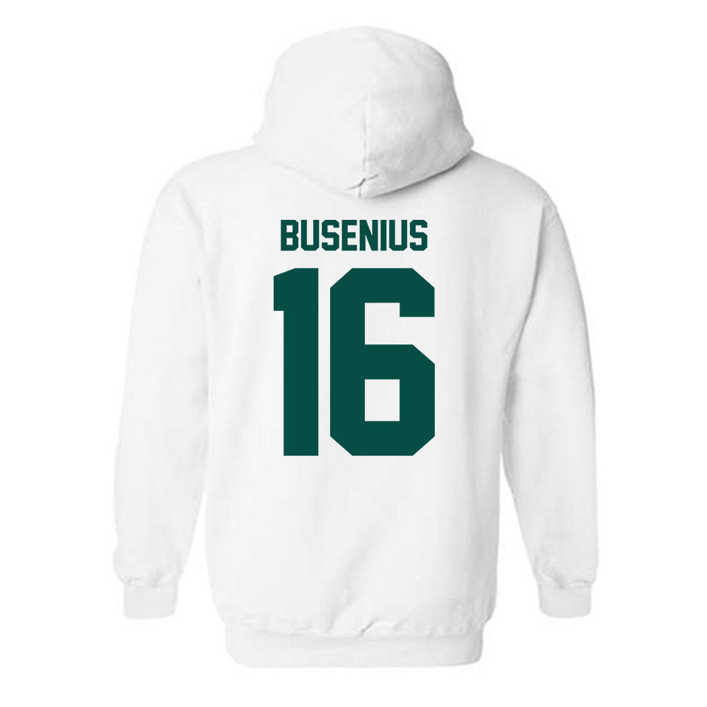 Jacksonville - NCAA Men's Lacrosse : Phillip Busenius - Classic Shersey Hooded Sweatshirt-1
