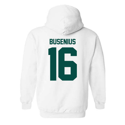 Jacksonville - NCAA Men's Lacrosse : Phillip Busenius - Classic Shersey Hooded Sweatshirt-1