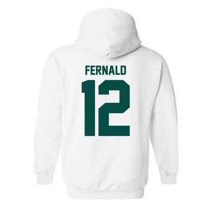 Jacksonville - NCAA Baseball : Josh Fernald - Classic Shersey Hooded Sweatshirt-1