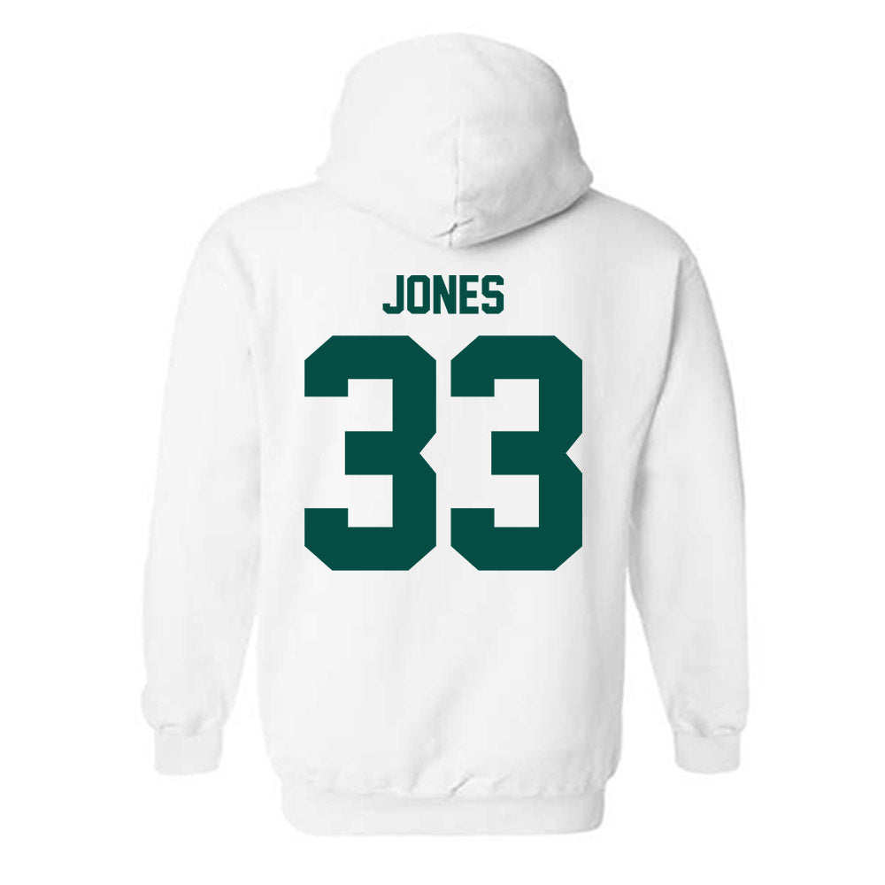 Jacksonville - NCAA Men's Lacrosse : Tate Jones - Classic Shersey Hooded Sweatshirt-1