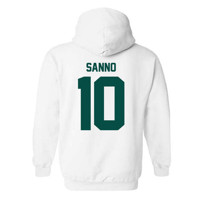 Jacksonville - NCAA Women's Soccer : Saki Sanno - Classic Shersey Hooded Sweatshirt-1