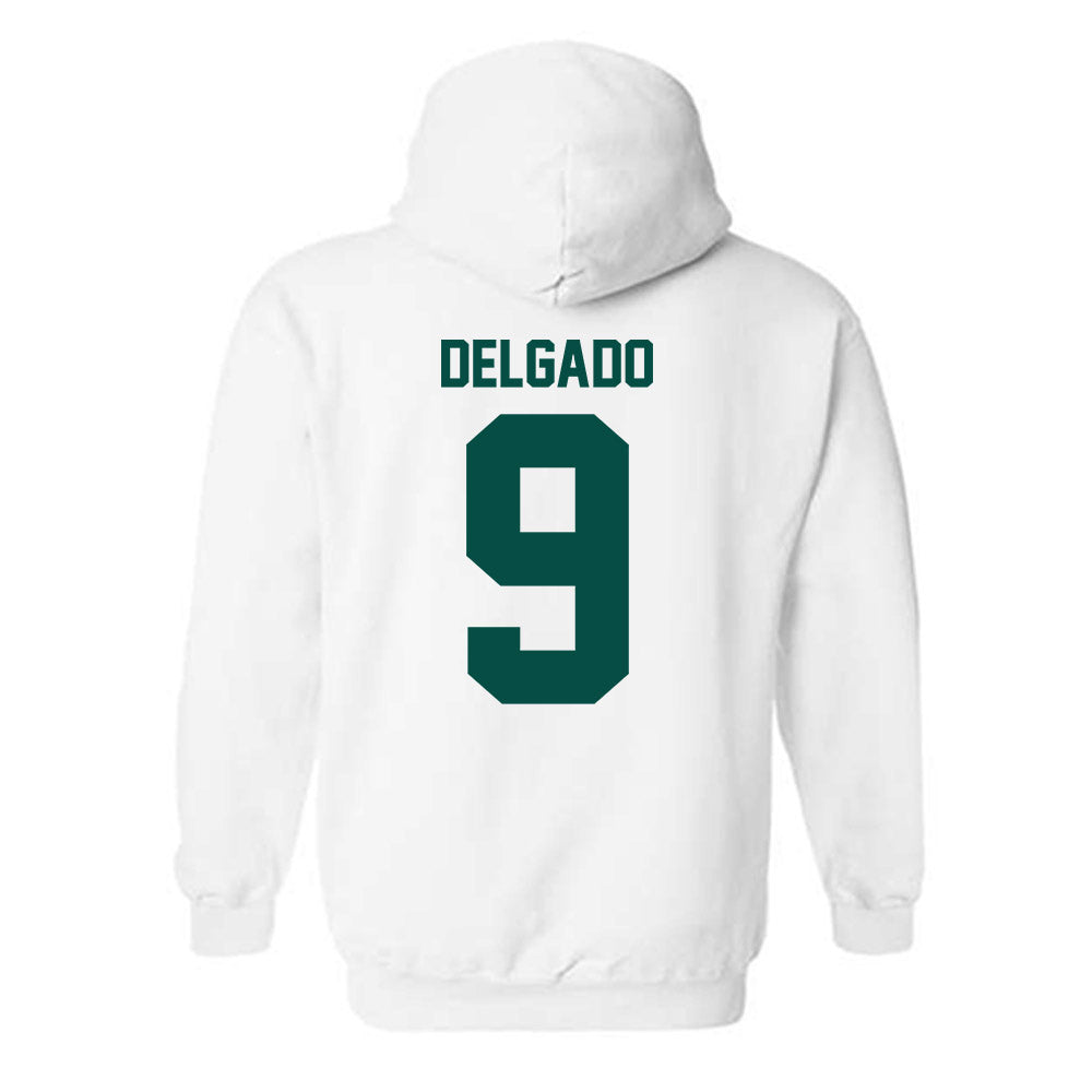 Jacksonville - NCAA Baseball : Abdriel Delgado - Classic Shersey Hooded Sweatshirt
