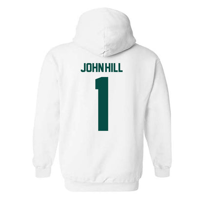 Jacksonville - NCAA Men's Lacrosse : Daylin John-Hill - Classic Shersey Hooded Sweatshirt-1