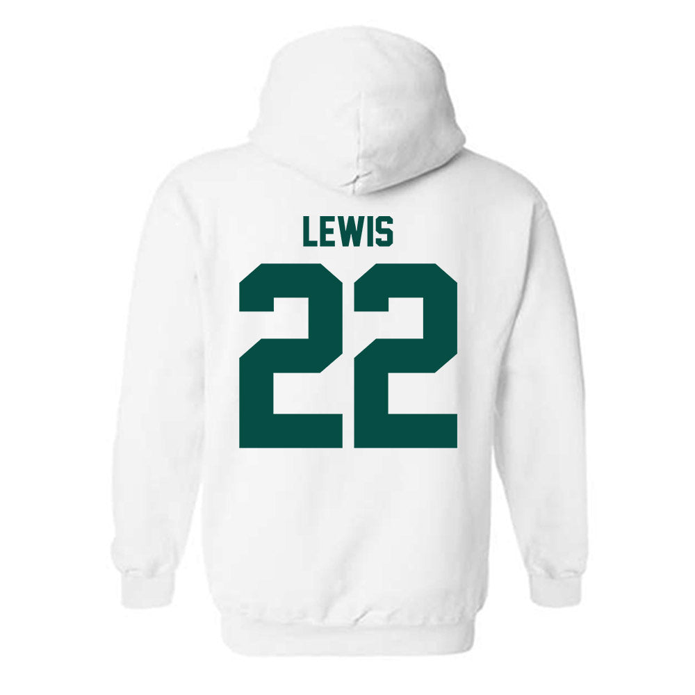 Jacksonville - NCAA Softball : Courtney Lewis - Classic Shersey Hooded Sweatshirt-1