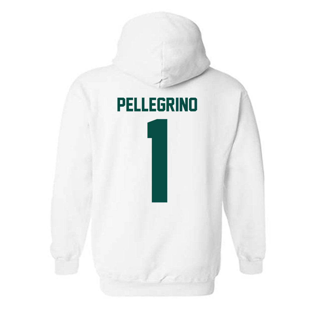 Jacksonville - NCAA Men's Lacrosse : Quentin Pellegrino - Classic Shersey Hooded Sweatshirt-1