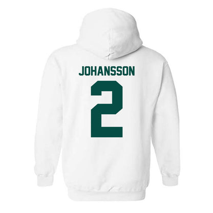 Jacksonville - NCAA Women's Soccer : Frida Johansson - Classic Shersey Hooded Sweatshirt-1