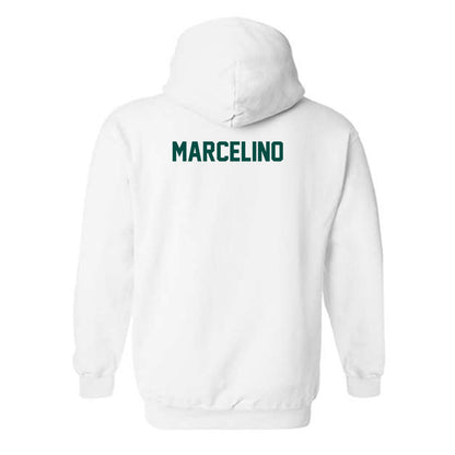 Jacksonville - NCAA Women's Golf : Erin Marcelino - Classic Shersey Hooded Sweatshirt-1