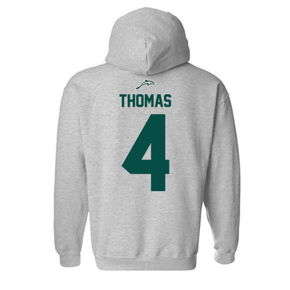 Jacksonville - NCAA Softball : Jaida Thomas - Classic Shersey Hooded Sweatshirt-1