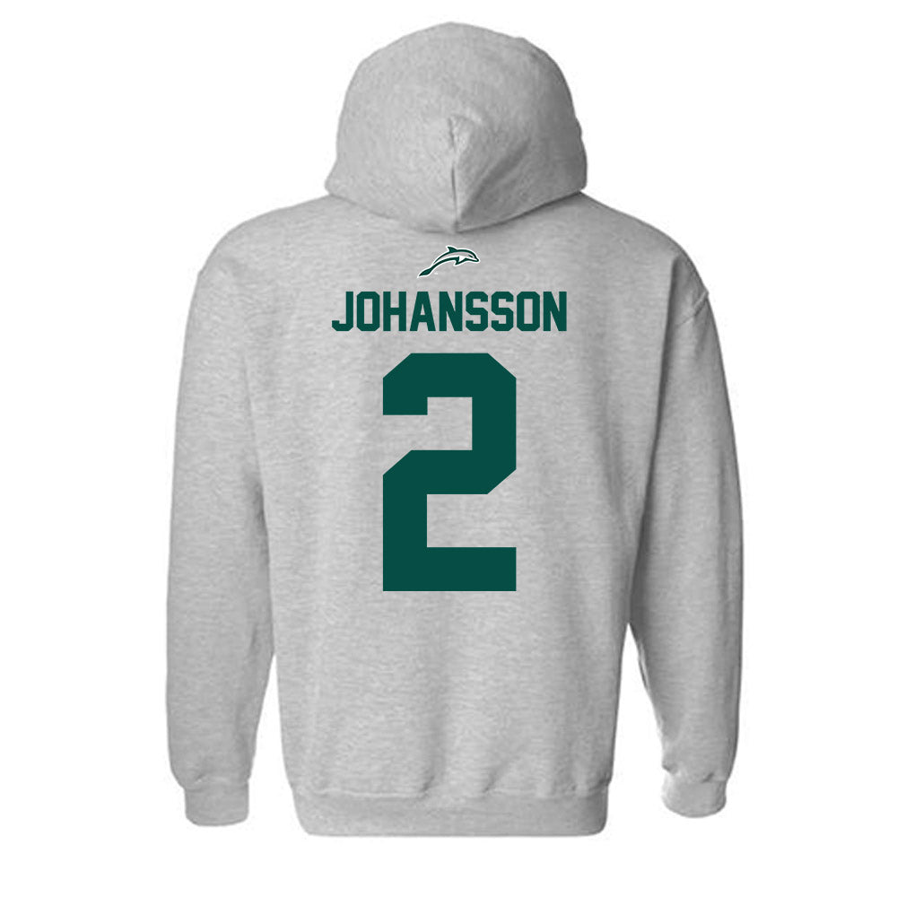 Jacksonville - NCAA Women's Soccer : Frida Johansson - Classic Shersey Hooded Sweatshirt-1