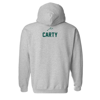 Jacksonville - NCAA Men's Cross Country : Madison Carty - Classic Shersey Hooded Sweatshirt-1
