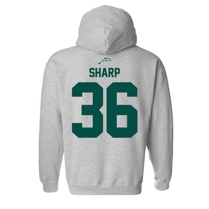Jacksonville - NCAA Men's Lacrosse : Evan Sharp - Classic Shersey Hooded Sweatshirt-1