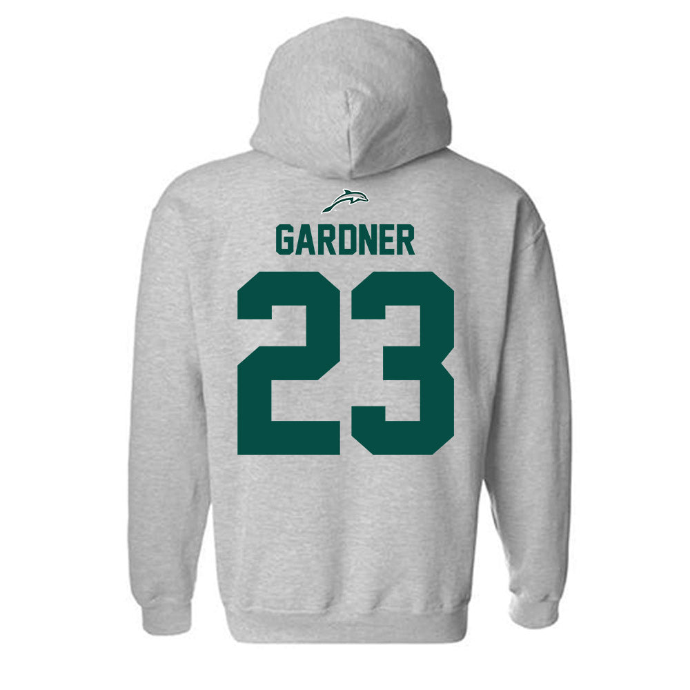 Jacksonville - NCAA Baseball : JJ Gardner - Classic Shersey Hooded Sweatshirt-1