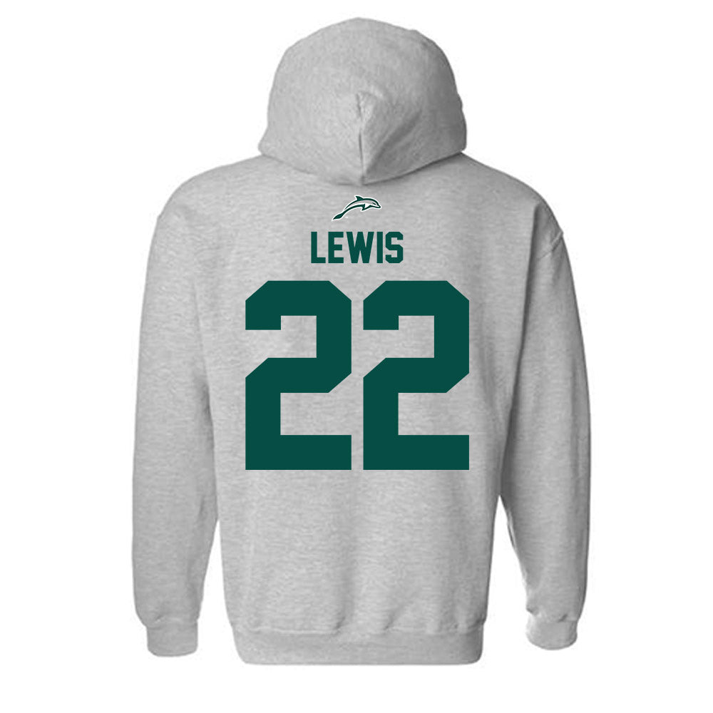 Jacksonville - NCAA Softball : Courtney Lewis - Classic Shersey Hooded Sweatshirt-1
