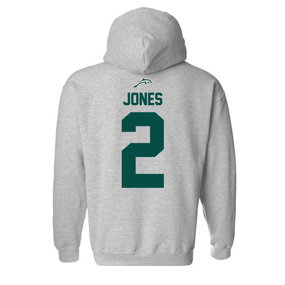 Jacksonville - NCAA Men's Basketball : Jaylen Jones - Classic Shersey Hooded Sweatshirt-1