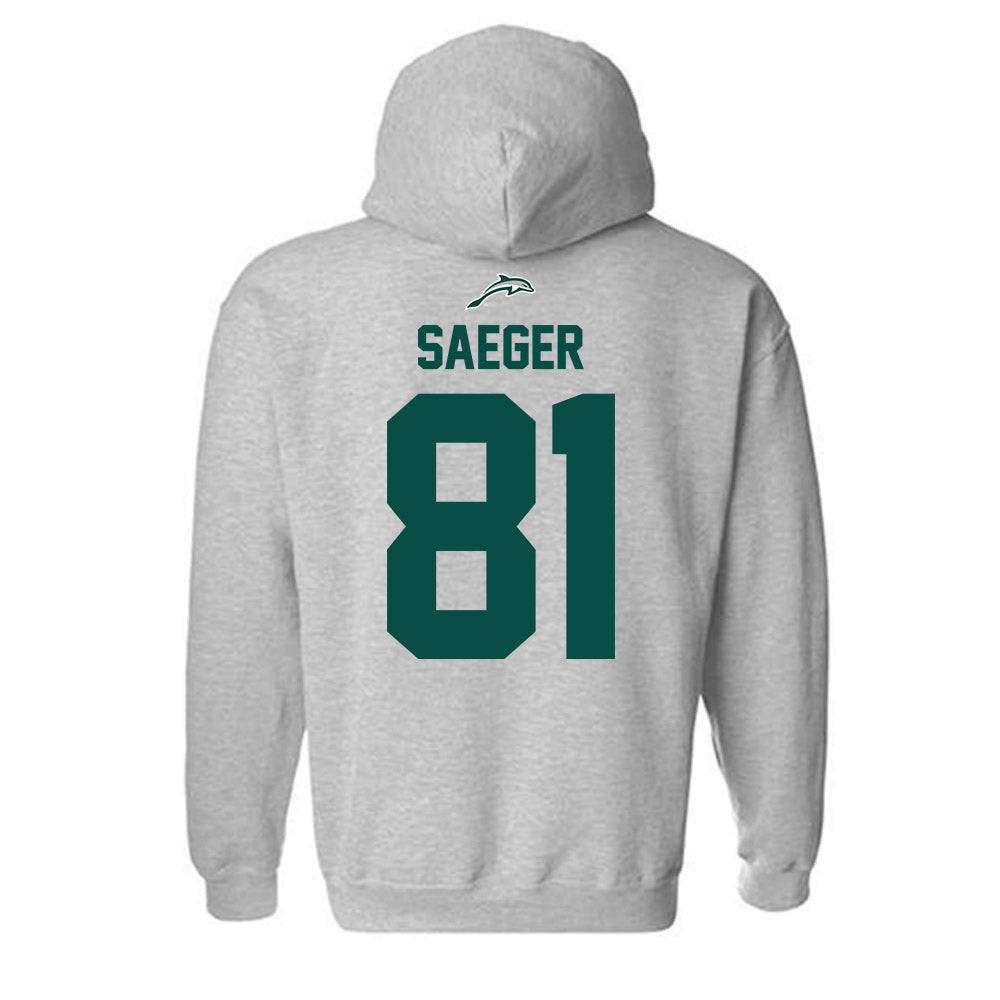 Jacksonville - NCAA Men's Lacrosse : Kyle Saeger - Classic Shersey Hooded Sweatshirt-1