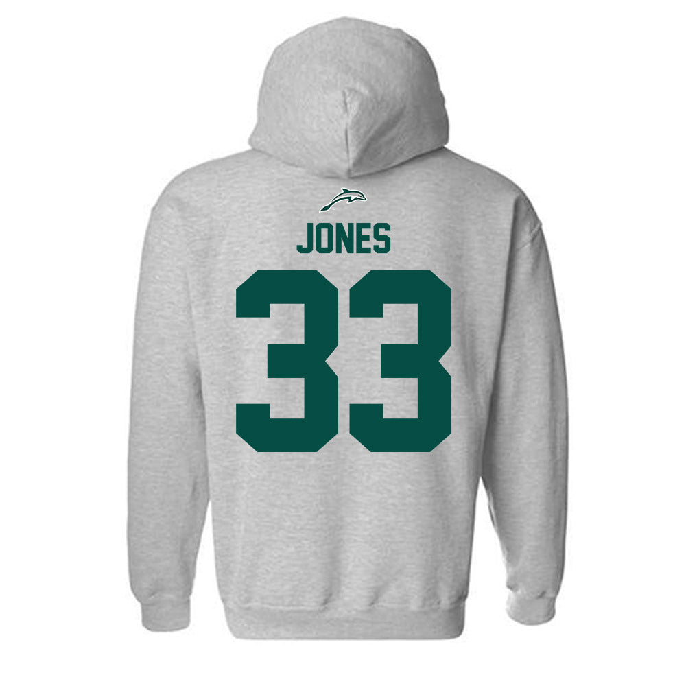 Jacksonville - NCAA Men's Lacrosse : Tate Jones - Classic Shersey Hooded Sweatshirt-1