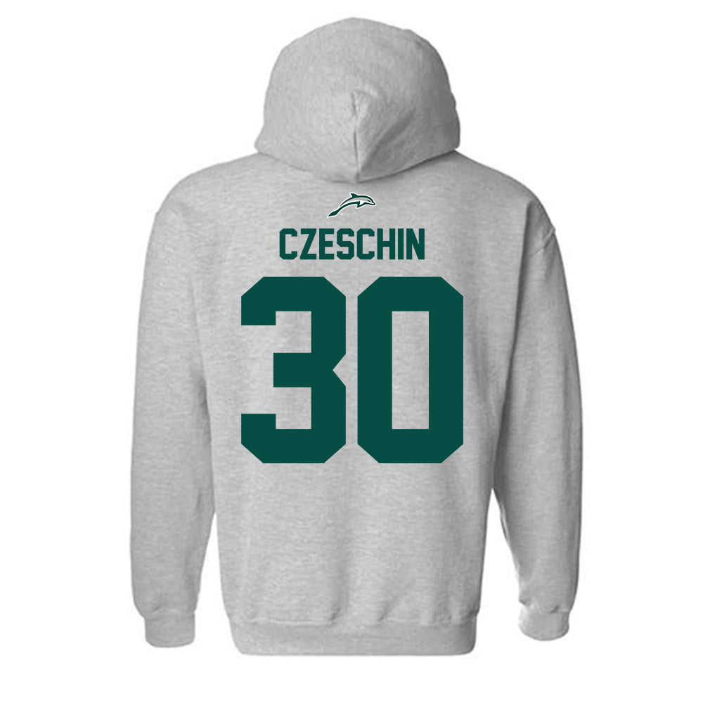 Jacksonville - NCAA Men's Lacrosse : Zane Czeschin - Classic Shersey Hooded Sweatshirt-1
