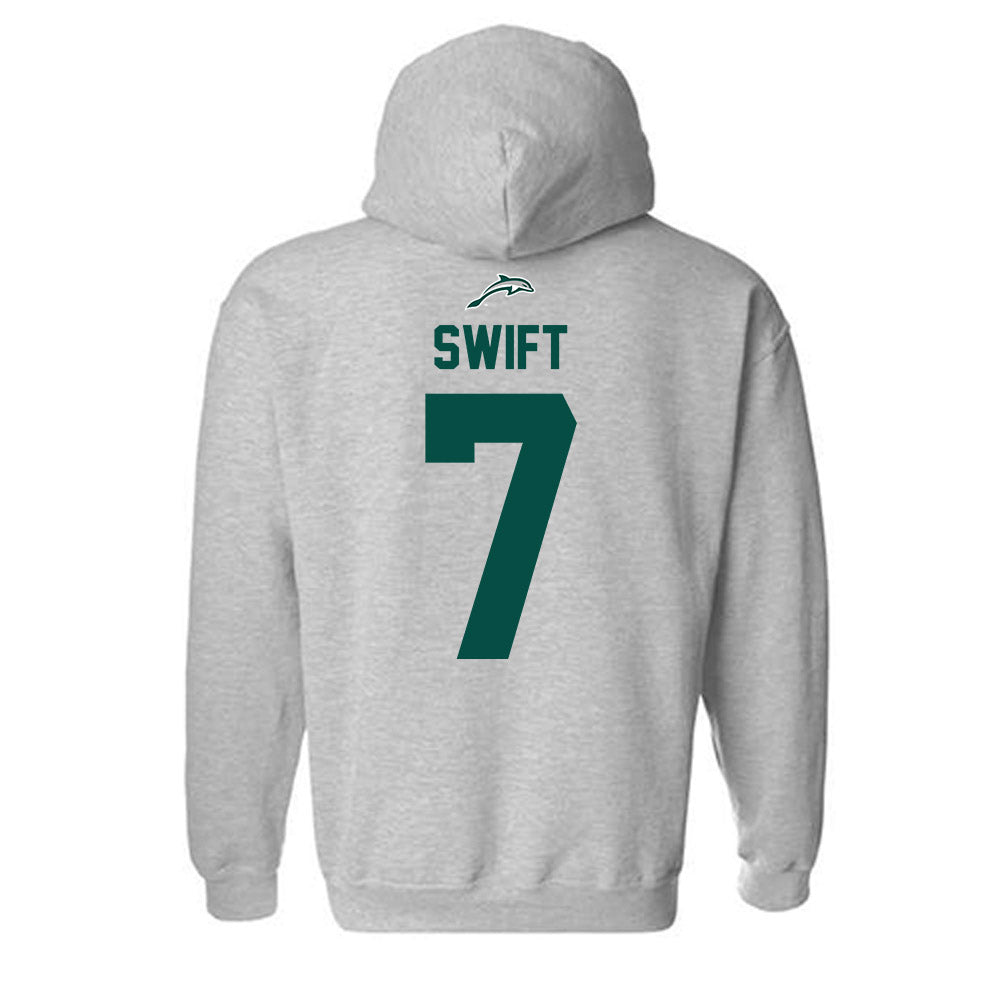 Jacksonville - NCAA Softball : Delcie Swift - Classic Shersey Hooded Sweatshirt