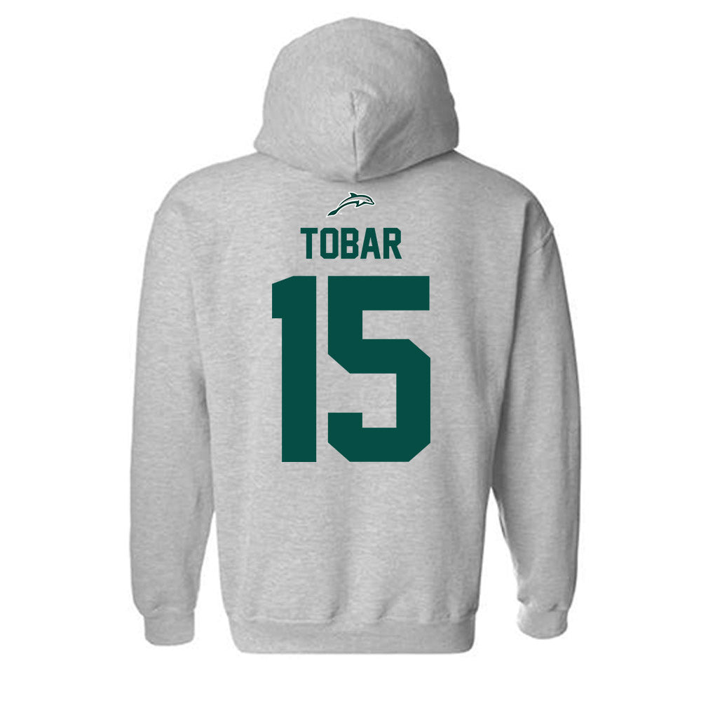 Jacksonville - NCAA Women's Volleyball : Ana Tobar - Classic Shersey Hooded Sweatshirt-1