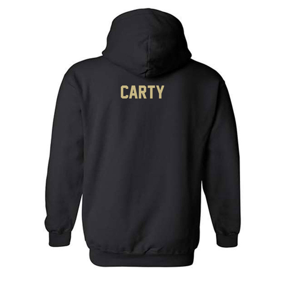 Jacksonville - NCAA Men's Cross Country : Madison Carty - Classic Shersey Hooded Sweatshirt-1