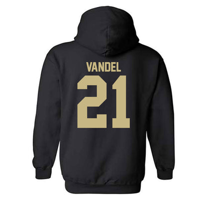 Jacksonville - NCAA Women's Volleyball : Zoey Vandel - Classic Shersey Hooded Sweatshirt-1