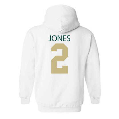Jacksonville - NCAA Men's Basketball : Jaylen Jones - Classic Shersey Hooded Sweatshirt-1