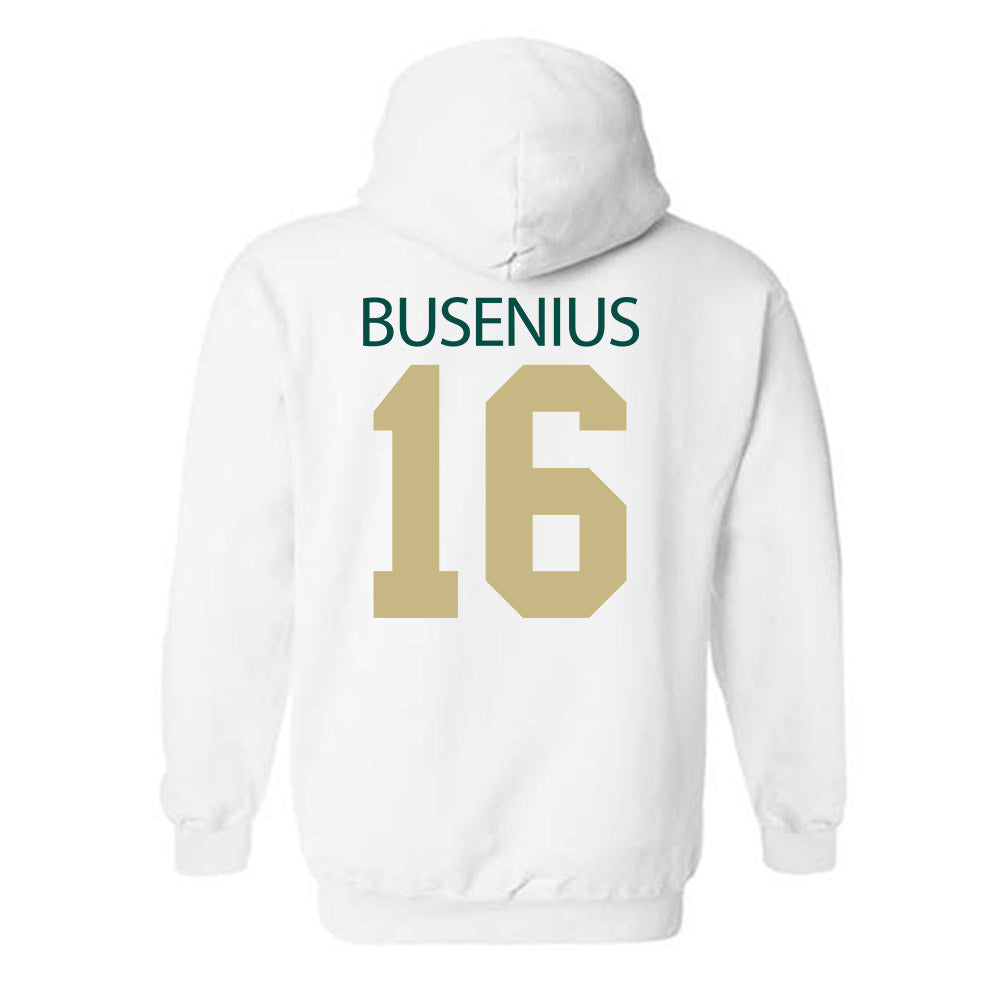Jacksonville - NCAA Men's Lacrosse : Phillip Busenius - Classic Shersey Hooded Sweatshirt-1