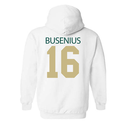 Jacksonville - NCAA Men's Lacrosse : Phillip Busenius - Classic Shersey Hooded Sweatshirt-1