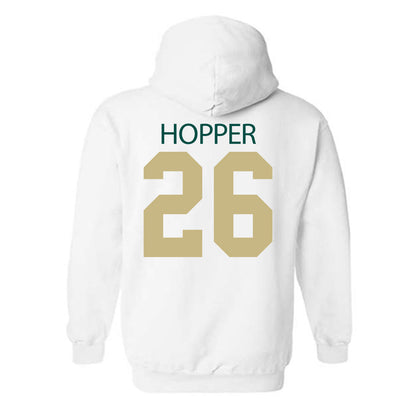 Jacksonville - NCAA Baseball : Kyle Hopper - Classic Shersey Hooded Sweatshirt-1
