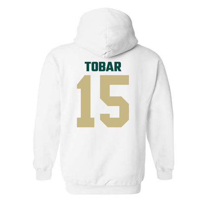 Jacksonville - NCAA Women's Volleyball : Ana Tobar - Classic Shersey Hooded Sweatshirt-1