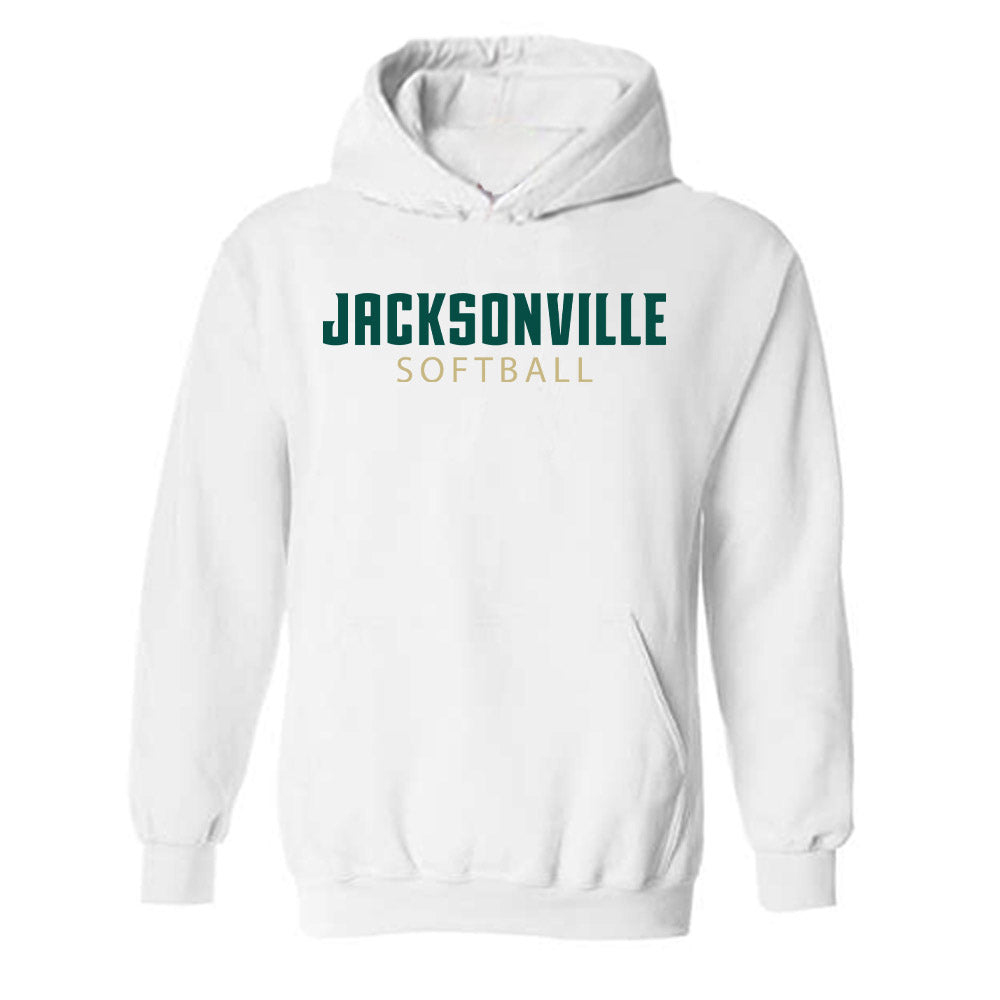 Jacksonville - NCAA Softball : Tatum McCool - Classic Shersey Hooded Sweatshirt-0