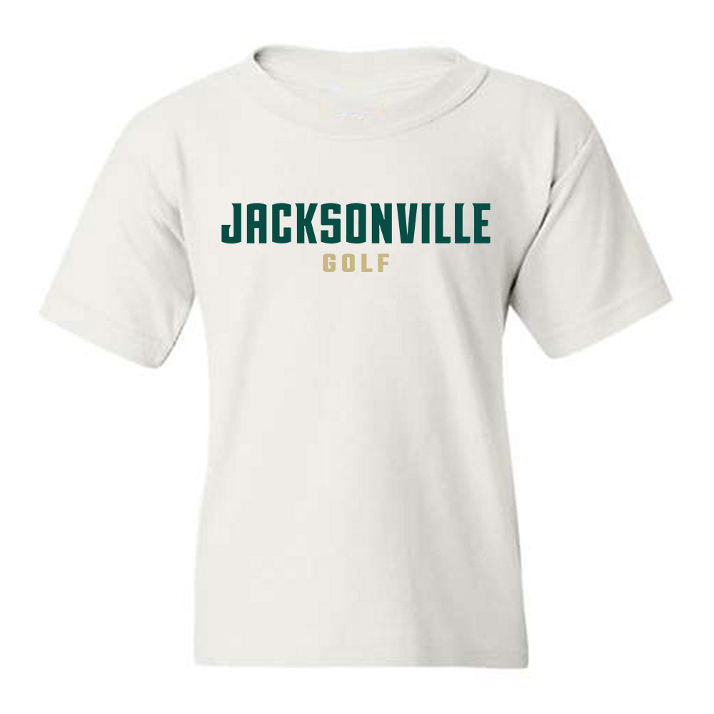 Jacksonville - NCAA Men's Golf : Tomas Eiriksson Hjaltested - Classic Shersey Youth T-Shirt-0