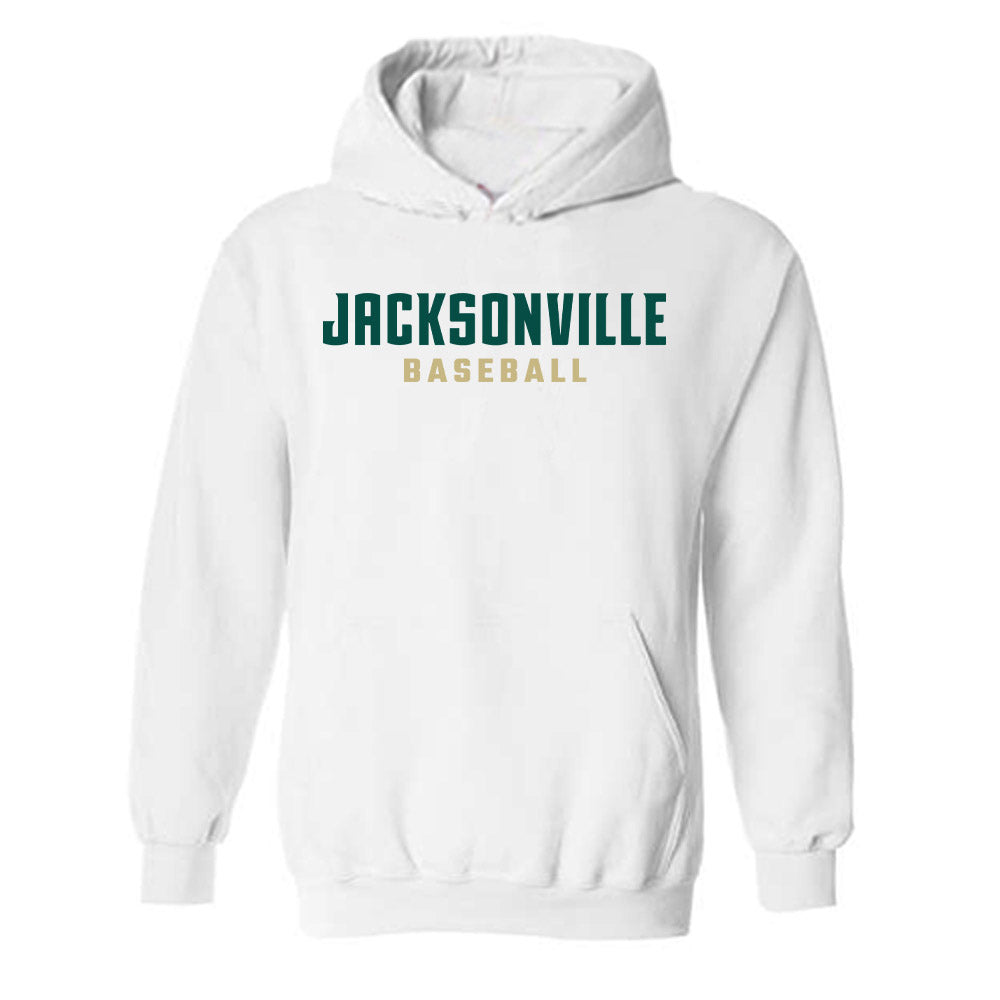 Jacksonville - NCAA Baseball : Scout Updike - Classic Shersey Hooded Sweatshirt