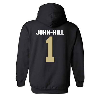 Jacksonville - NCAA Men's Lacrosse : Daylin John-Hill - Classic Shersey Hooded Sweatshirt-1