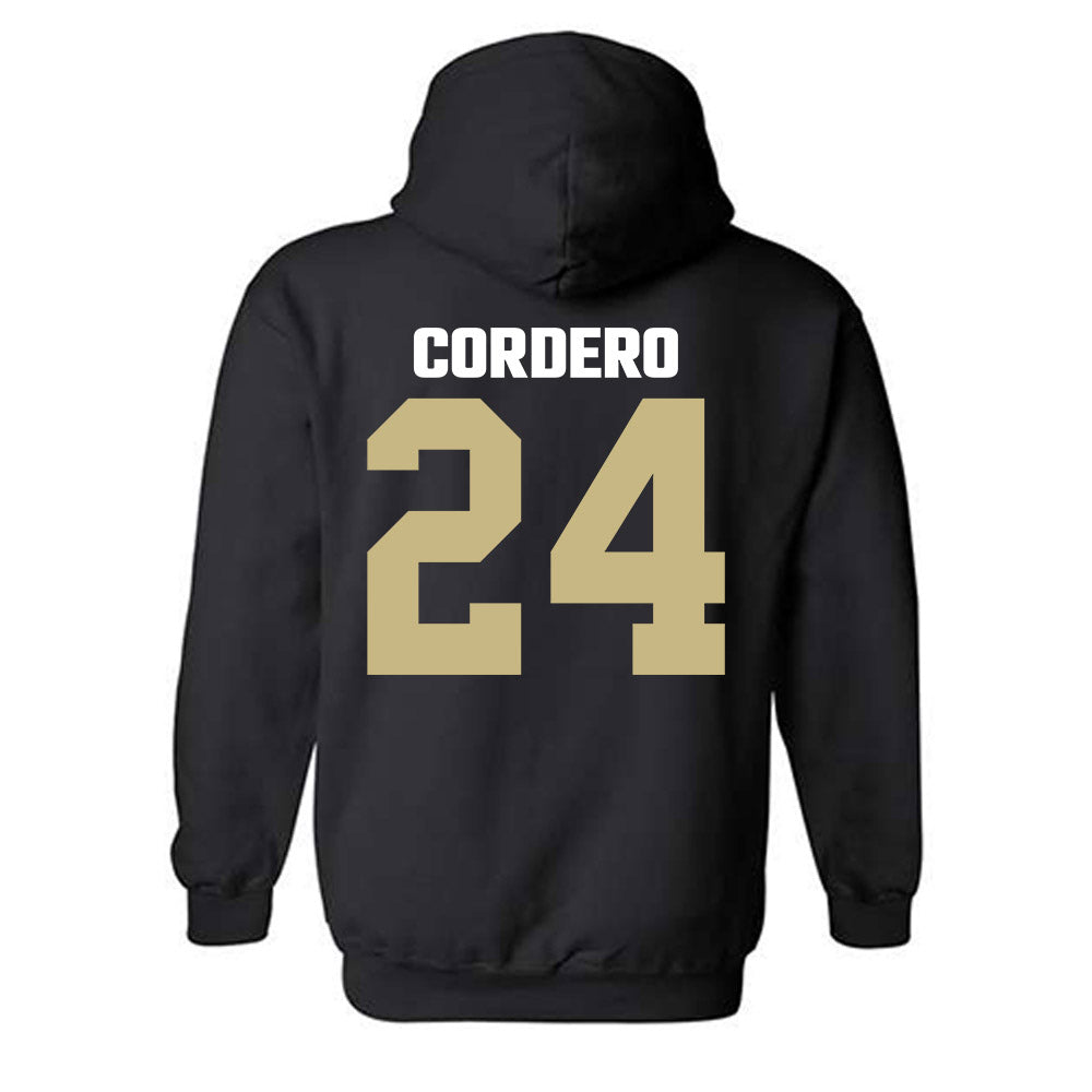Jacksonville - NCAA Baseball : Anthony Cordero - Classic Shersey Hooded Sweatshirt-1