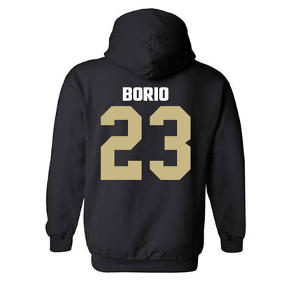 Jacksonville - NCAA Men's Basketball : Enrico Borio - Classic Shersey Hooded Sweatshirt